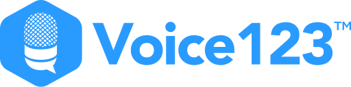 Voice123 logo